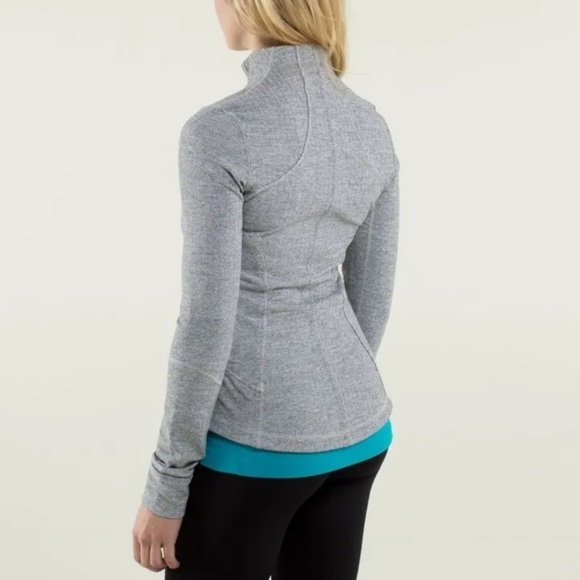 Lululemon Herringbone Define Zip Jacket - Forme Jacket II Heathered Gingham Full - Picture 10 of 14